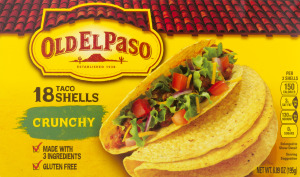 Old El Paso Taco Shells Crunchy - 18 CT