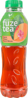 Чай холодний чорний зі смаком персика та гібіскуса Fuzetea п/пл 500мл