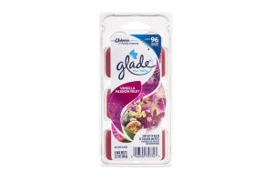 Glade Wax Melts Vanilla Passion Fruit - 6 CT