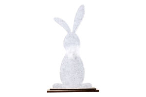 Прикраса Велик крол у квіт дек дер 18х5х31 986441