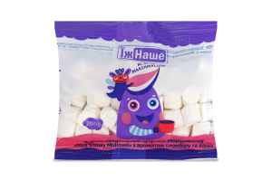 Маршмеллоу с ароматом пломбира и ванили Mini snowy mallows ЇжНаше м/у 20г