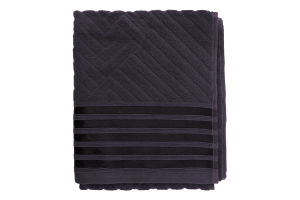 Рушник графітово-сірий махровий 50*90см 500г/м2 GM Textile
