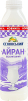 Айран 1.8% безлактозный Селянський п/бут 420г