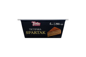 Пирожные Spartak Tarta лоток 290г