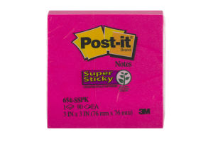 Post-it Notes Super Sticky 3in x 3in - 1 PK