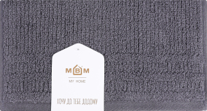 Рушник MBM My Home Хвиля темно-сірий 30х50 BT-08S