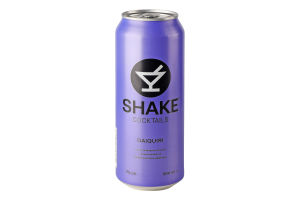 Напій слабоалкогольний 500мл 7% сильногазований Дайкірі Cocktails Shake з/б