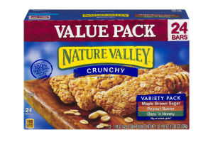 Nature Valley Crunchy Granola Bars Variety Pack - 24 CT