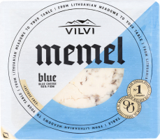 Сыр 50% полутвердый с плесенью Memel Blue Vilkyškių лоток 100г