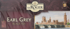 Чай черный Эрл Грей Sir Roger к/у 25х2г