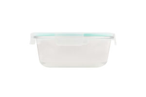 Контейнер д/зберігання 950мл скло круглий з кришкою KYYW450