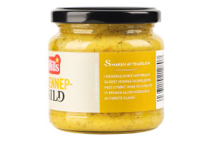 Оселедець Mills в гірчичному соусі з цибулею