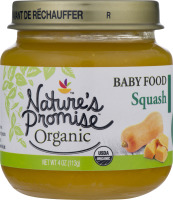 Nature's Promise Organic Baby Food Squash 6m+