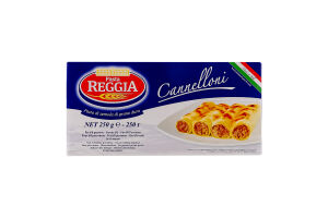 Вироби макаронні з твердих сортів пшениці Cannelloni Pasta Reggia к/у 250г