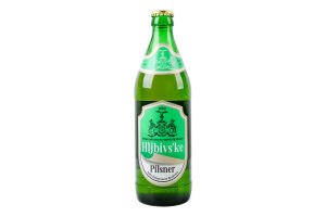 Пиво 0.5л 4.2% светлое фильтрованное открытого брожения Hlibivs`ke Pilsner Перша Подільська Парова Броварня бут