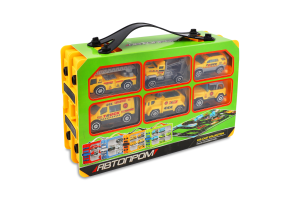 Набір іграшковий Машинки+килимок 28*19*8,5см PS004-4 Автопром
