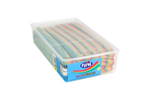 Цукерки Fini смужки мультифрукт кислі асорті жел