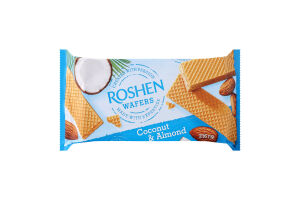 Вафли Coconut&Almond Wafers Roshen м/у 216г