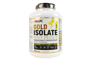 Протеин сывороточный Банан Gold Isolate Amix 2.28кг