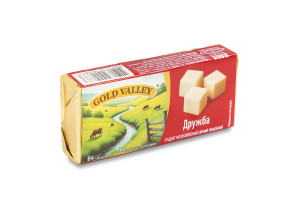 Продукт сирний 35% молоковмісний плавлений Дружба Gold Valley м/у 64г