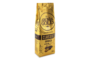 Кава мелена Aroma gold 250г