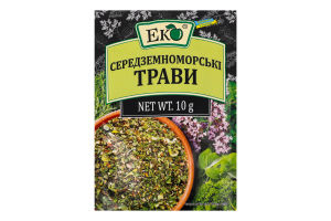 Приправа Середземноморські трави Еко м/у 10г