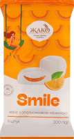Зефір з апельсиновою начинкою Smile Жако м/у 300г