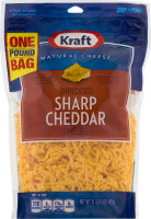 Kraft Natural Cheese Shredded Cheese Sharp Cheddar