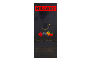 Чай черный байховый мелкий с лесными ягодами Forest berries Exclusive Hillway к/у 25х1.5г