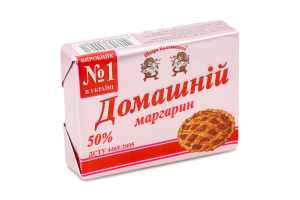 Маргарин Домашній 50% 200г Щедра Полтавщина