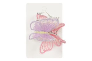 Заколка для волос Бабочка ТОВ Южпромгруп 1шт в ассорт