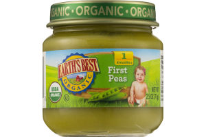 Earth's Best Organic First Pears Stage 1