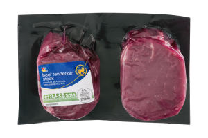 Ahold Beef Tenderloin Steak Grass-Fed - 2 CT