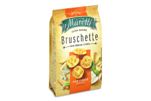 Брускетти хлібні запечені Mixed cheese Maretti м/у 70г
