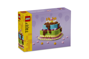 Конструктор для детей от 7лет №40815 Birthday party cake Lego 219эл