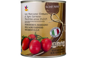 Ahold San Marzano Tomato of Agro Sarnese-Nocerino area D.O.P.