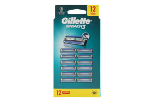 Картридж Мак3 12шт Джилет