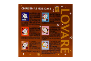Колекція чаїв Christmas holidays Lovare к/у 6х15шт