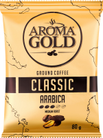 Кофе молотый Arabica Classic Aroma Gold м/у 80г