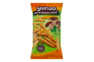 Соломка фрі зі смаком грибів Gonzo м/у 40г