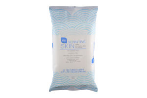 Smart Sense Sensitive Skin Wet Cleansing Cloths - 30 CT