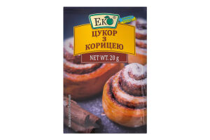 Приправа суха Цукор з корицею Еко м/у 20г