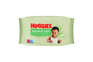 Серветки вологі для дітей Natural Care Huggies 56шт
