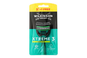 Бритва одноразова Sensitive Comfort Xtreme 3 Wilkinson Sword 4шт