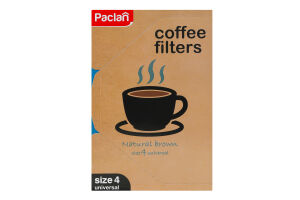 Фільтр для кави №4 Paclan 100шт
