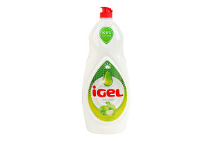 Засіб для миття посуду Green apple Igel 900мл