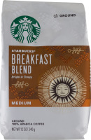 Starbucks Breakfast Blend Medium Ground Coffee