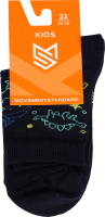 Шкарпетки дитячі MovementStandard №MS M0402S 33 33-35 темно-синій