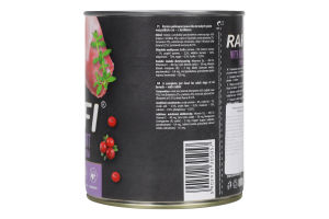 Корм д/собак з кроликом 800г ж/б Рафі