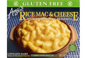 Amy's Rice Mac & Cheese Gluten Free
